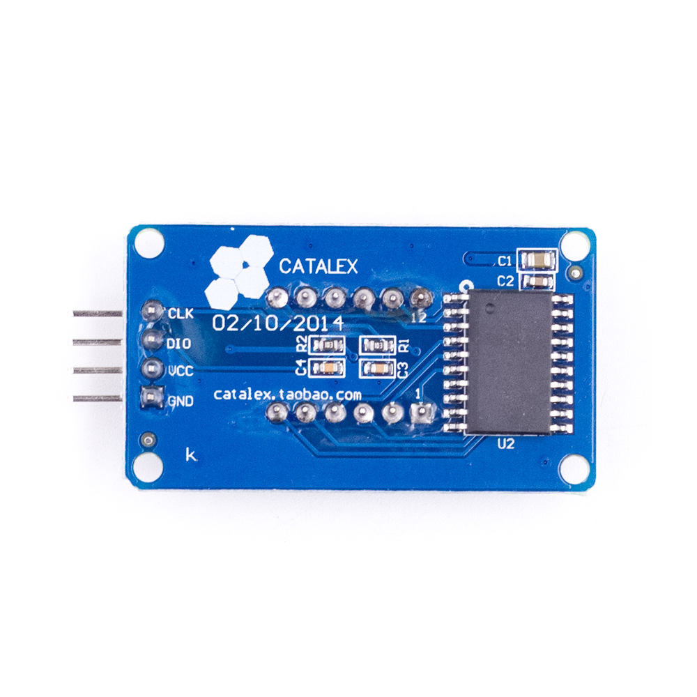 Дисплей TM1637, красный